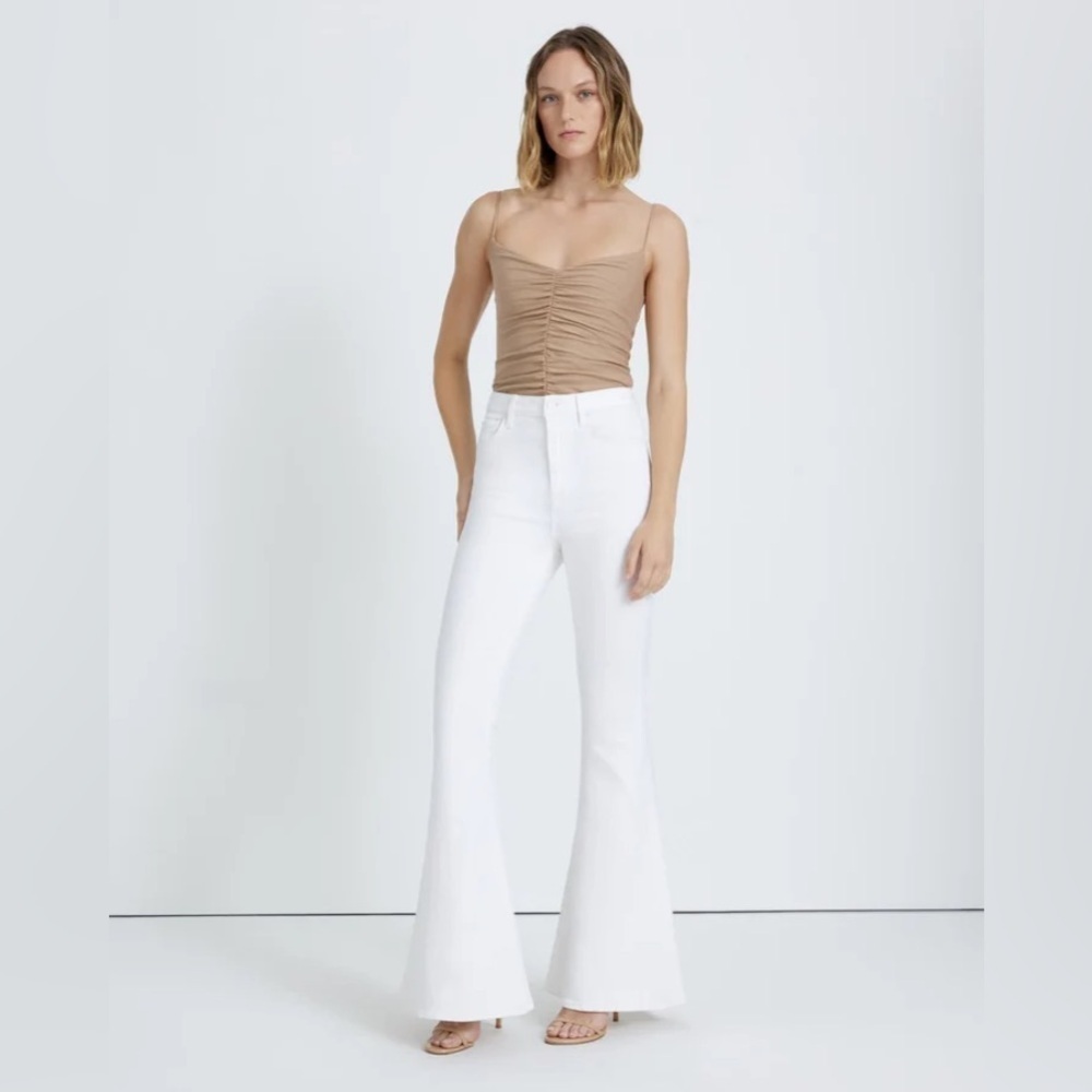 7 for all mankind | Mega Flare Jean in Clean white | size 30